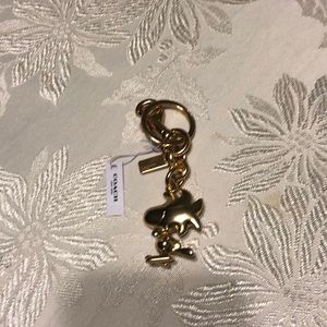 NWT, Coach X Limited Edition, Peanuts adorable bag charm